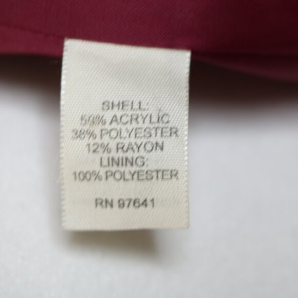 J Jill Mauve Pink Floral Tapestry Blazer Jacket - Picture 10 of 12